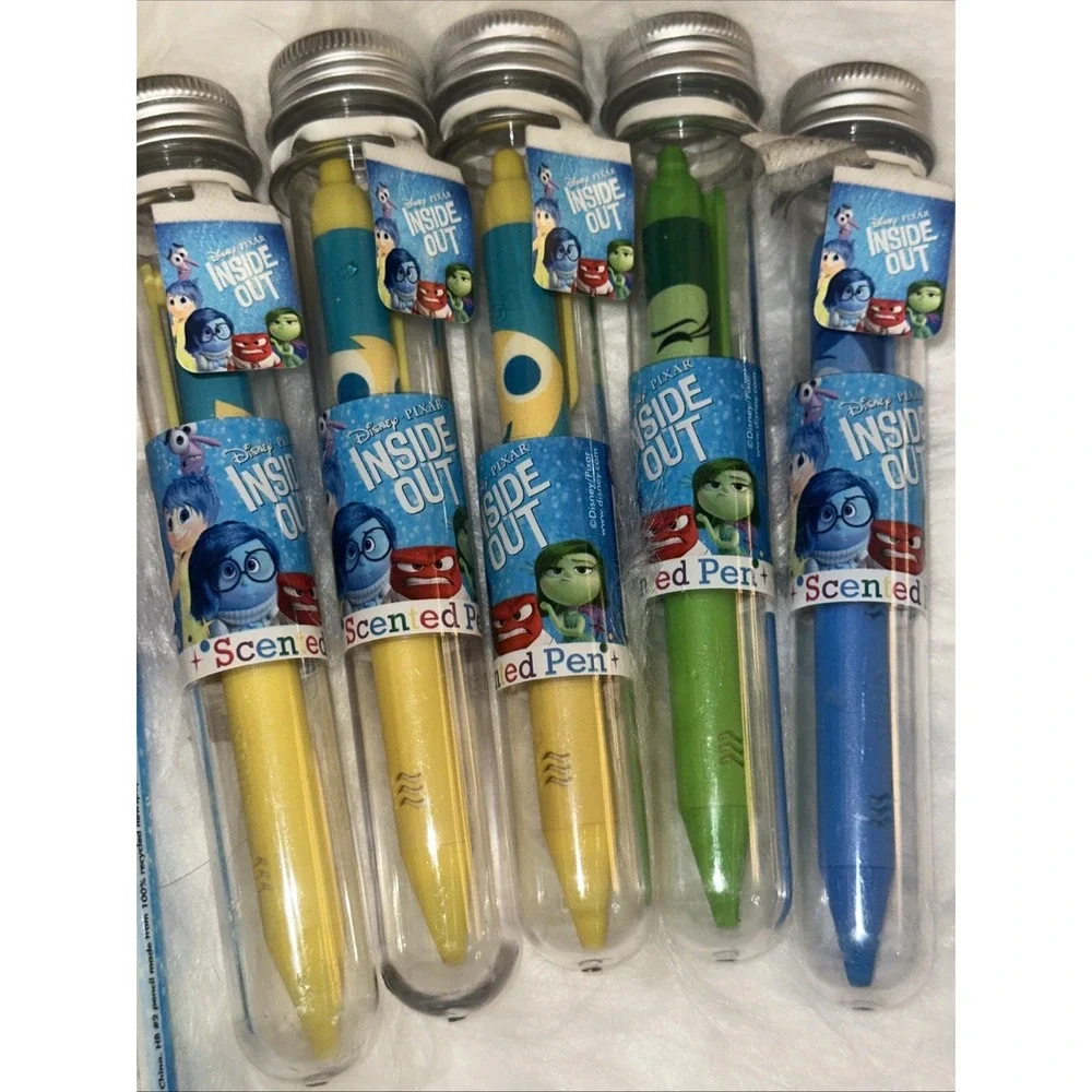 Disney Pixar Inside Out Scented Pen and Pencil Set 8pc Recycled School Supplies